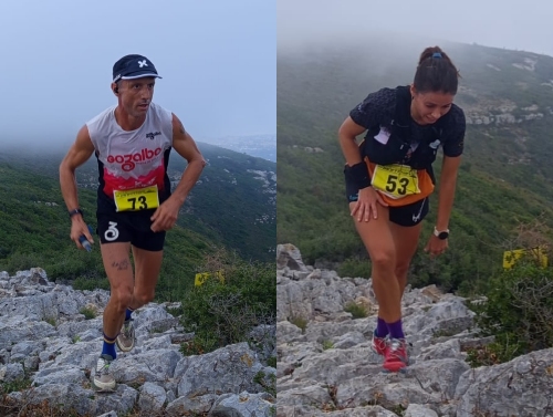 José Maria García i Sandra Burgués guanyadors de la cursa absoluta de la XIX Pujada al Montsià